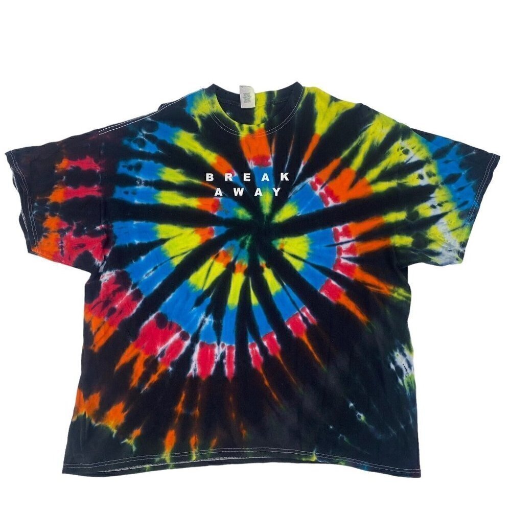 Break Away 2019 Music Festival Tie-Dye TShirt Size 2XL Nashville Future Lil Baby